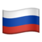 Russia emoji on Apple